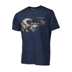 T-shirt Savage Gear Cannibal Bleu