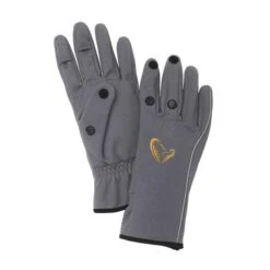Gants Savage Gear Softshell Gris