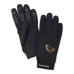 Savage Gear Gants En Néoprène Stretch Noir