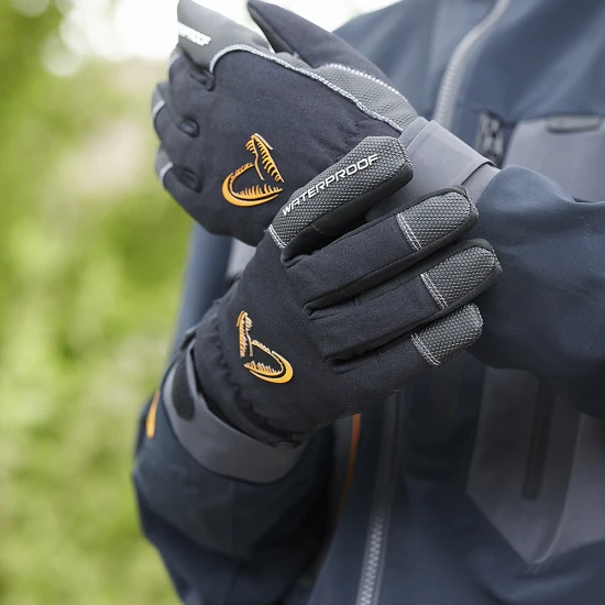 Savage Gear Gants Tout Temps Noir 2 Savage Gear Gants Tout Temps Noir – Image 2